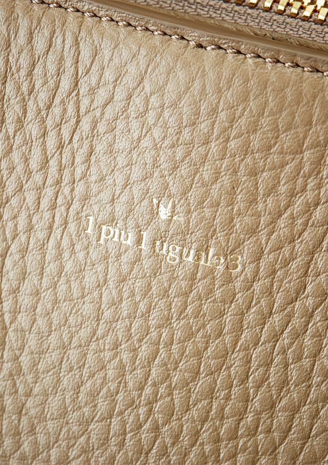 1PIU1UGUALE3 / THE RITZ-CARLTON, TOKYO / PELLE MORBIDA BOSTON BAG