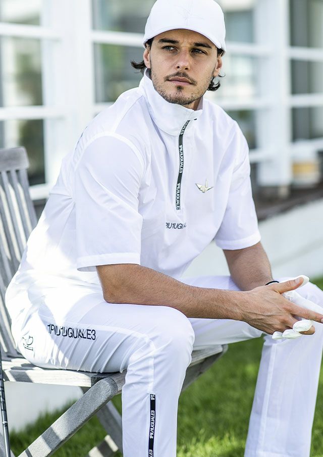 LADIES' 113 GOLF S/S RAIN |1PIU1UGUALE3(ウノ ピゥ ウノ ウグァーレ