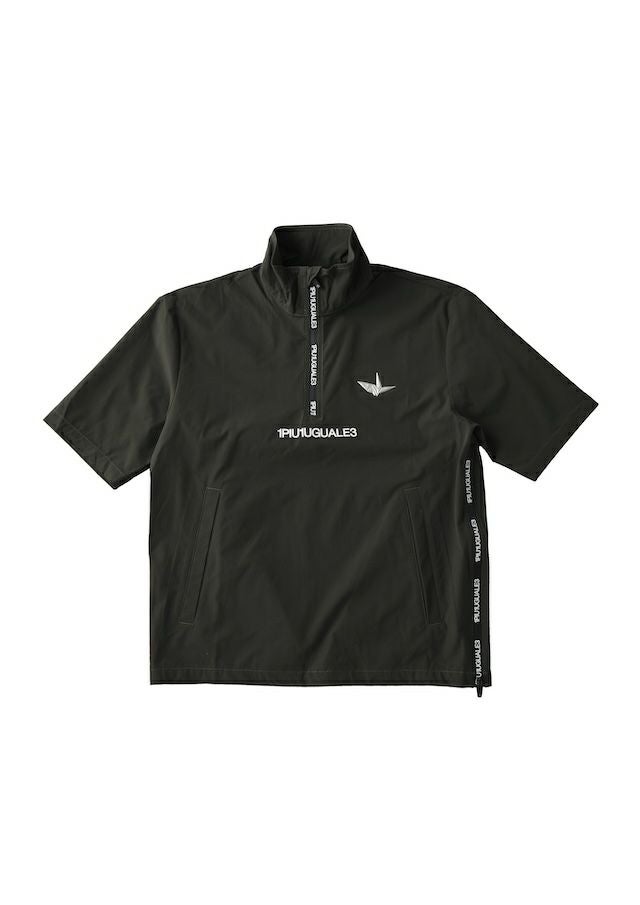 1PIU1UGUALE3 GOLF ブラックシャツ Vサイズ LADIES' 113 GOLF S/S RAIN |1PIU1UGUALE3(ウノ ピゥ ウノ ウグァーレ