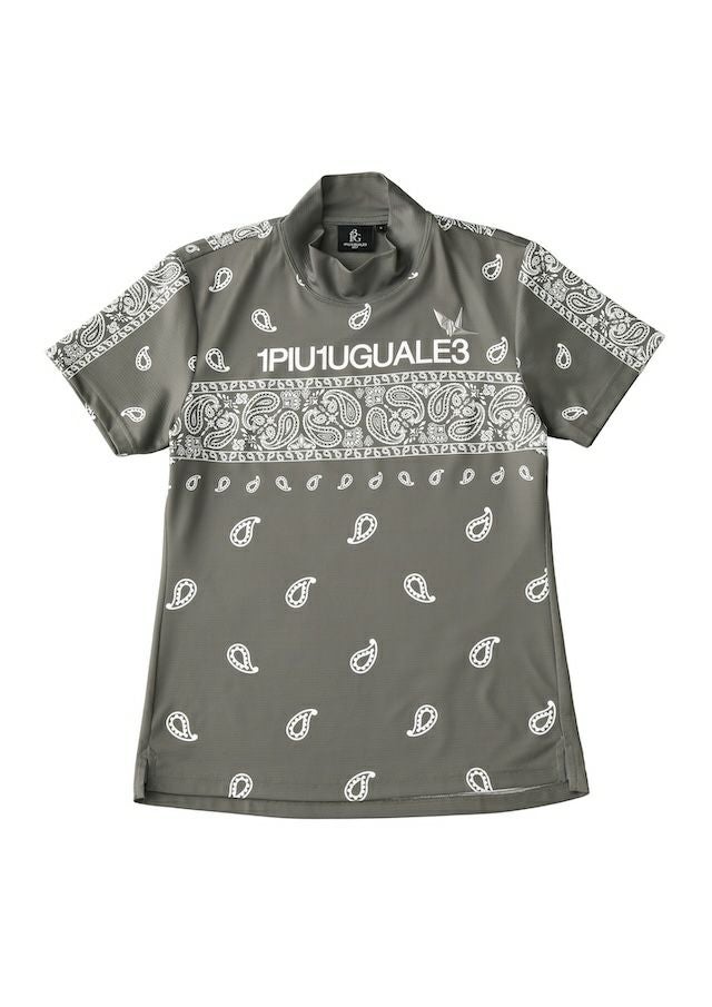 LADIES' 113 GOLF S/S ONE PIECE BORDER |1PIU1UGUALE3(ウノ ピゥ ウノ