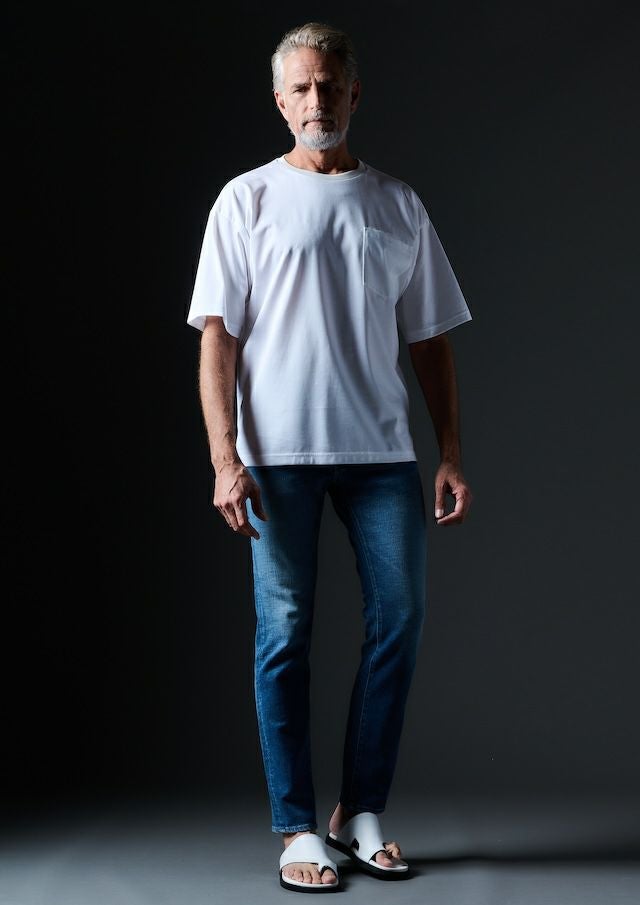 113 POCKET BIG TEE |1PIU1UGUALE3(ウノ ピゥ ウノ ウグァーレ トレ