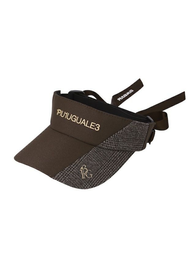 LADIES' 113 GOLF RIBBON VISOR |1PIU1UGUALE3(ウノ ピゥ ウノ