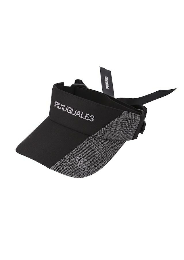 美品1PIU1UGUALE3 LADIES' 113 GOLF リボンバイザー. LADIES' 113 GOLF RIBBON VISOR |1PIU1UGUALE3(ウノ ピゥ ウノ