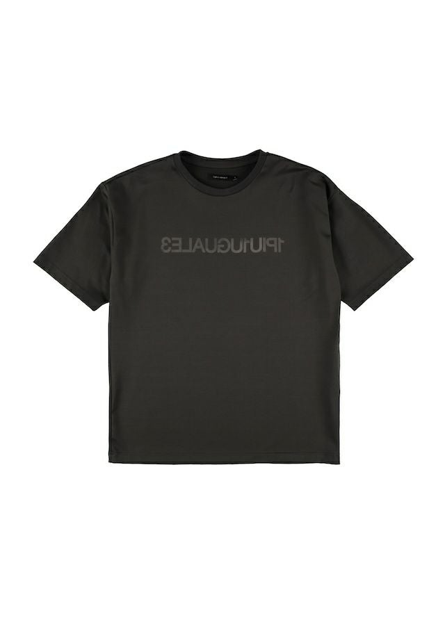 トップス kk 1PIU1UGUALE3 S/S BIG CREW LOGO T S/S BIG T |1PIU1UGUALE3(ウノ ピゥ ウノ ウグァーレ トレ)公式