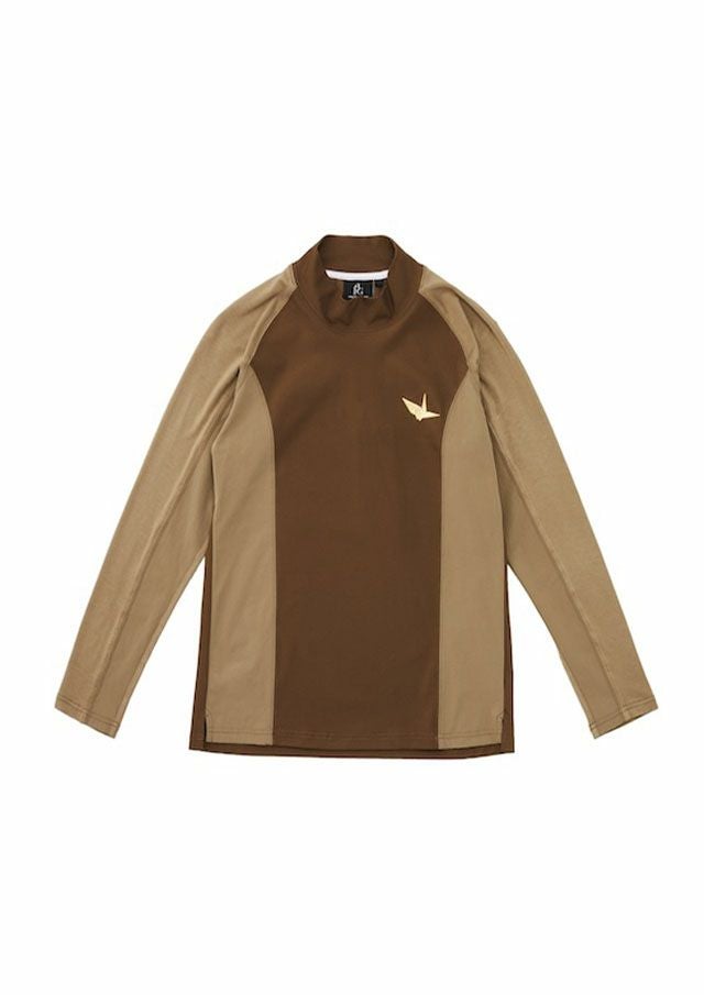113 GOLF COLOR SCHEME MOCK NECK |1PIU1UGUALE3(ウノ ピゥ ウノ