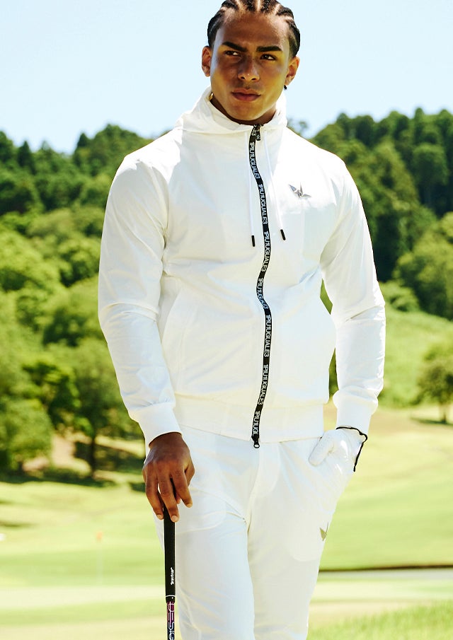 113 GOLF KNIT PARKER |1PIU1UGUALE3(ウノ ピゥ ウノ ウグァーレ トレ