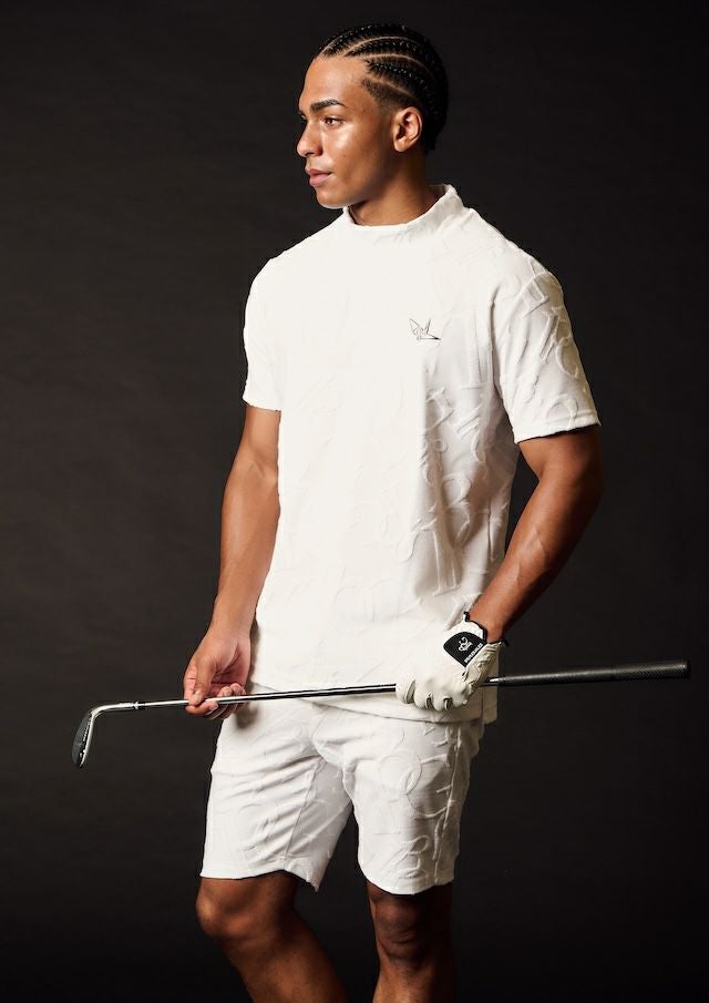 113 GOLF 113G PILE MOCK NECK |1PIU1UGUALE3(ウノ ピゥ ウノ