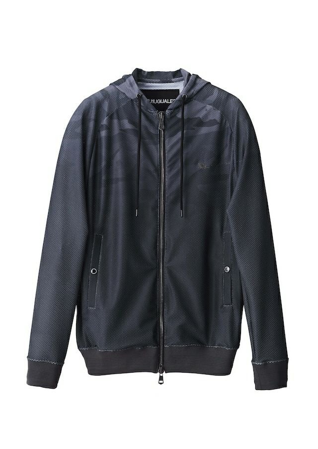 113 SPORT NEW ZIP UP PARKA BORDER / 3月入荷予定 |1PIU1UGUALE3(ウノ