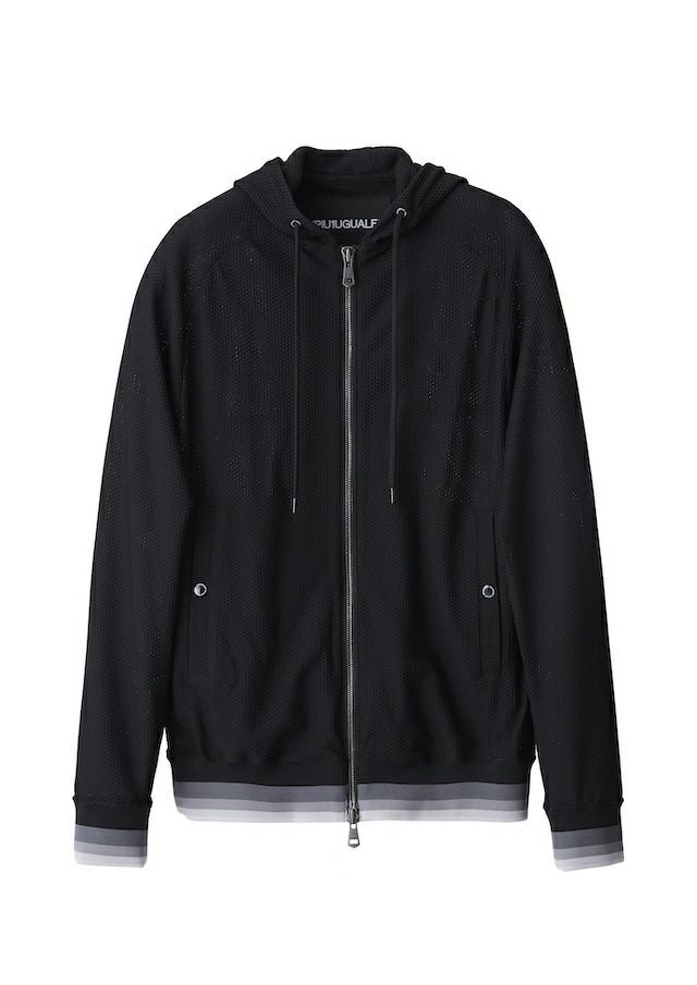 113 SPORT NEW ZIP UP PARKA BORDER |1PIU1UGUALE3(ウノ ピゥ ウノ